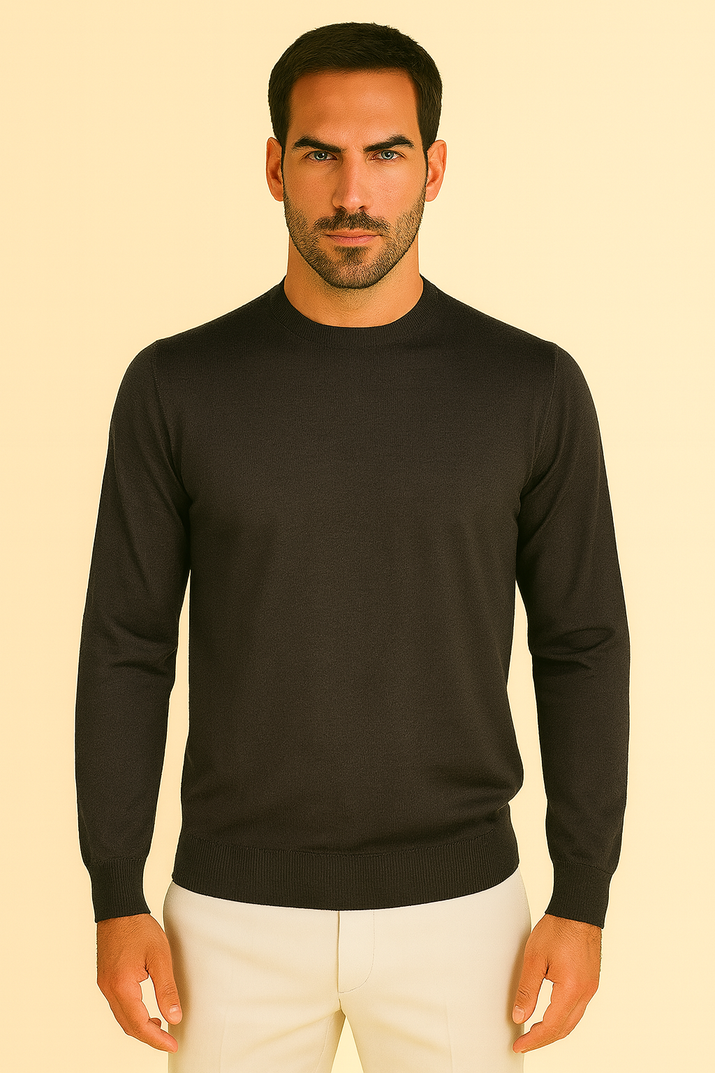 MASQ Girocollo in Seta e lana