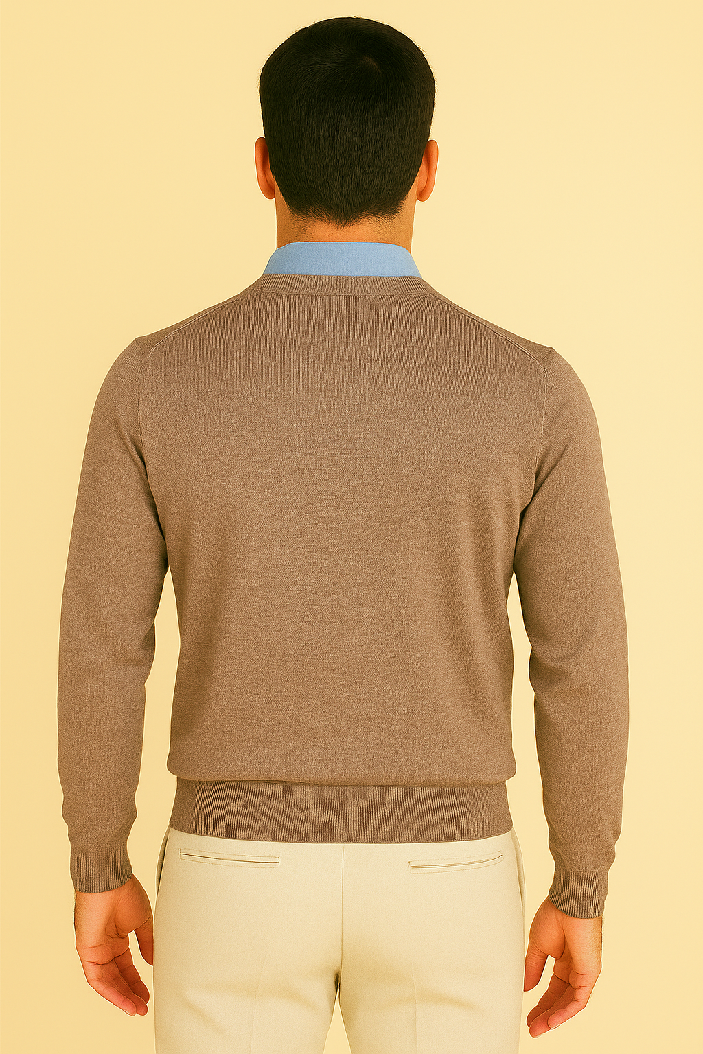 MASQ Girocollo in Seta e lana