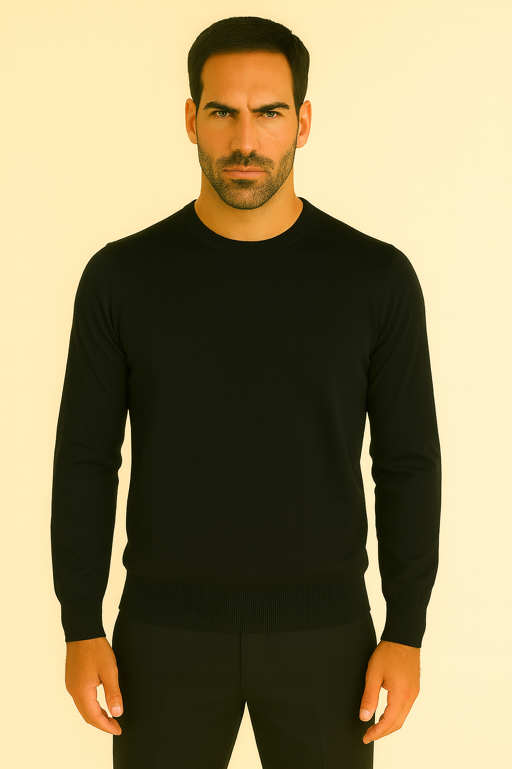 MASQ Girocollo in Seta e lana