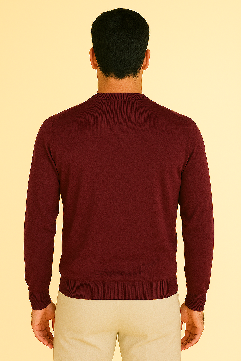 MASQ Girocollo in Seta e lana