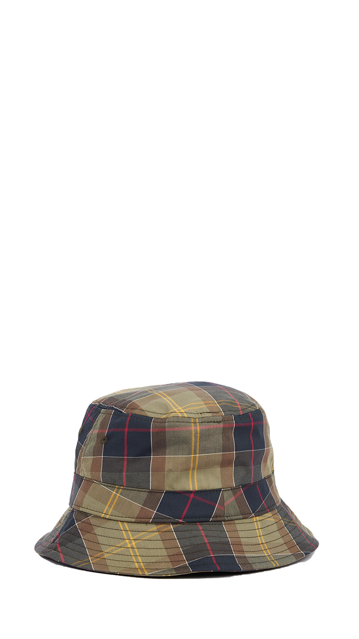 Barbour Cappello pescatore Tartan