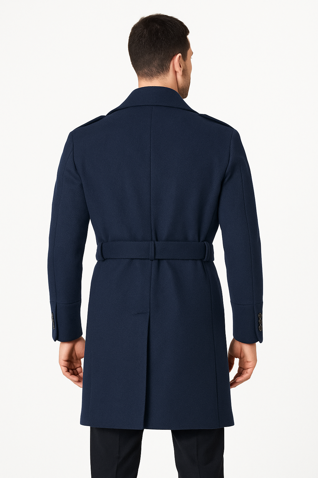 OVER D Cappotto con cintura