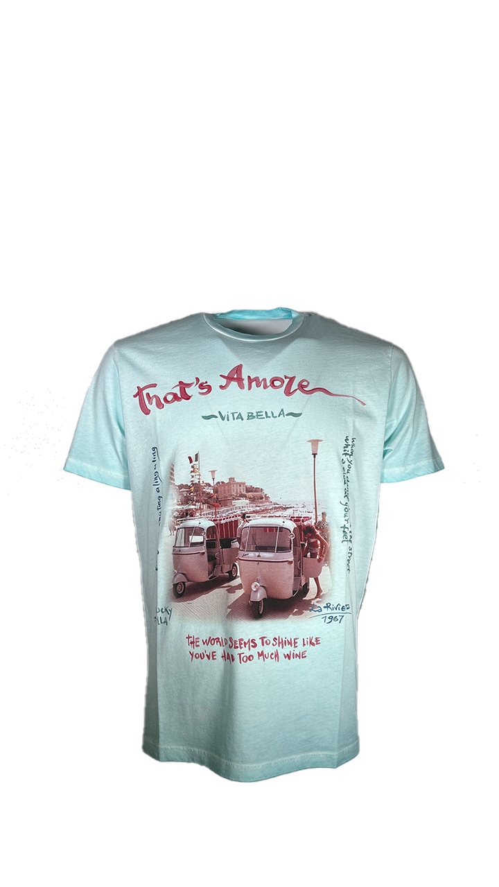 BOB T-shirt stampata