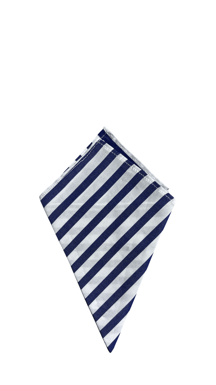 Giglio Milano Pochette rigata in cotone