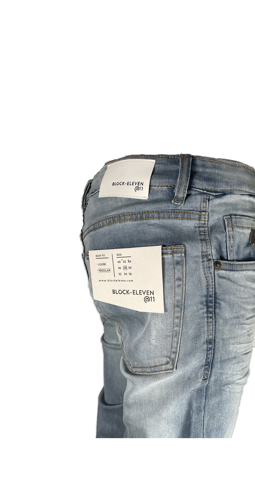 Block Eleven 11 Jeans Modello Reto