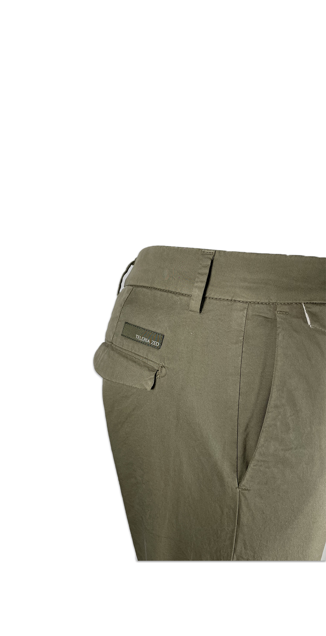 Teleria Zed Pantalone con piega inglese