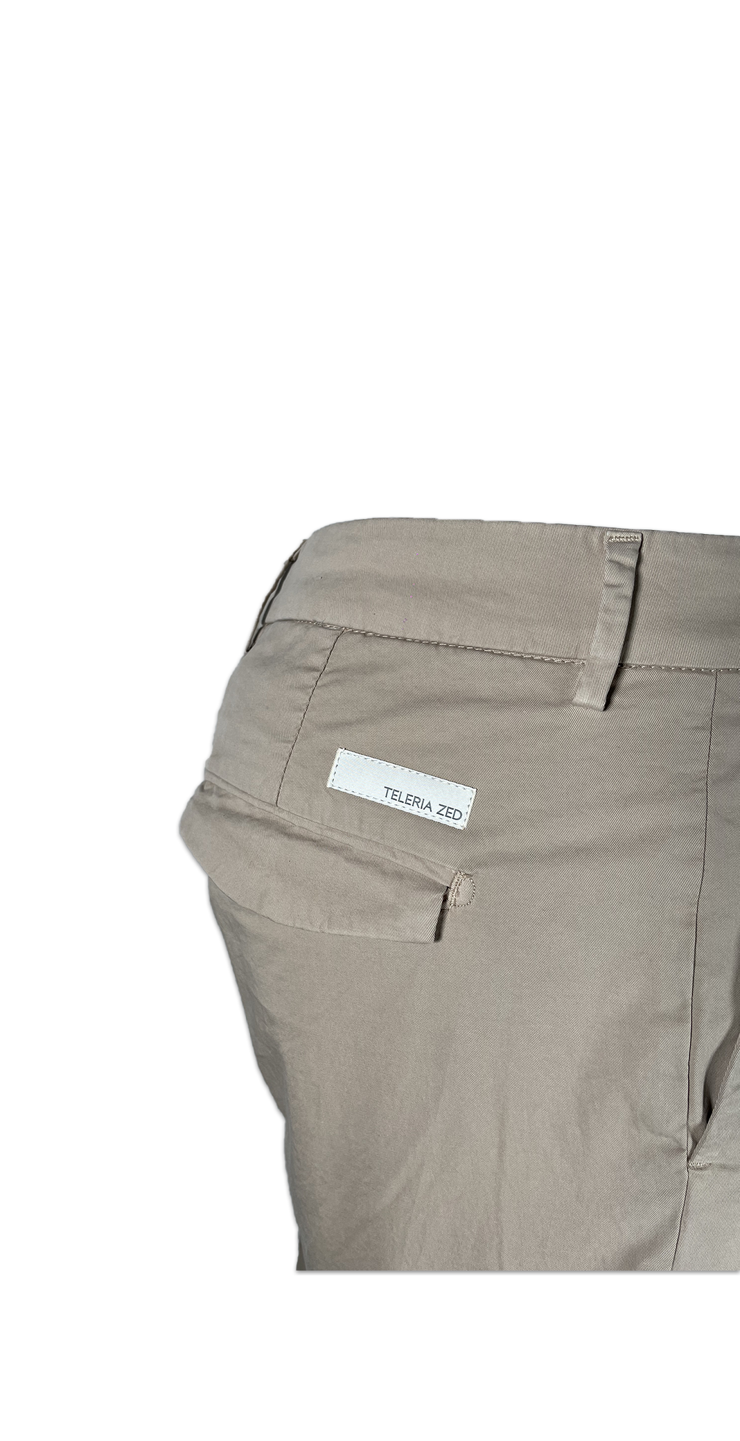 Teleria Zed Pantalone con piega inglese