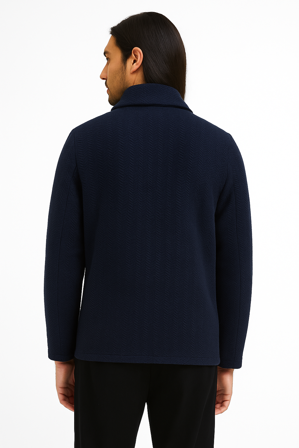 Tramapulia giacca monopetto spigata