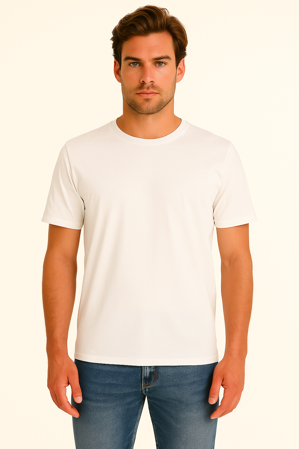 Homeward T-shirt Monocolore in cotone