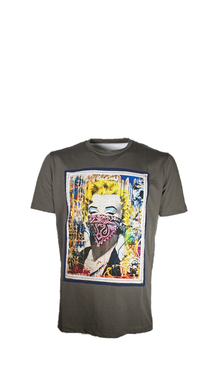 BOB T-shirt stampata