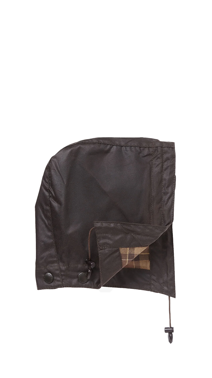 Barbour Waxed Cotton Hood