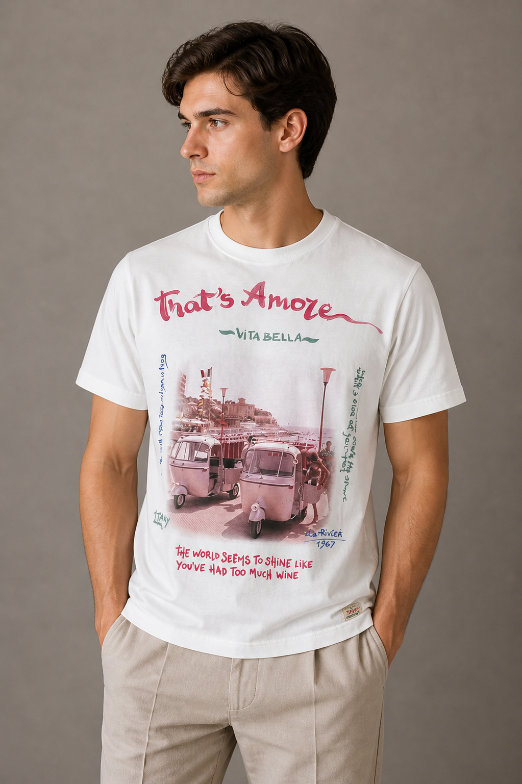 BOB T-shirt stampata