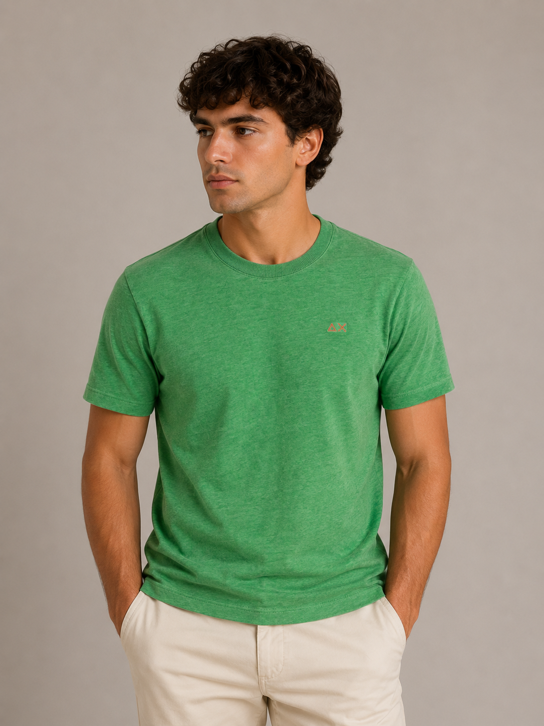 Sun68 T-SHIRT SPECIAL DYED