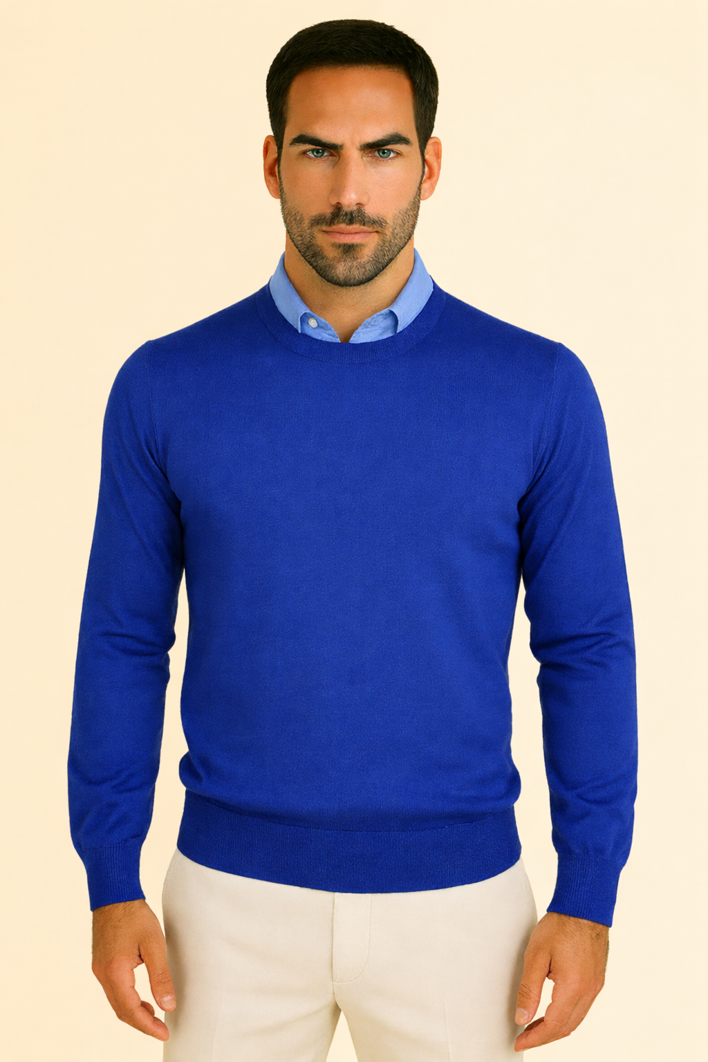 MASQ Girocollo in Seta e lana