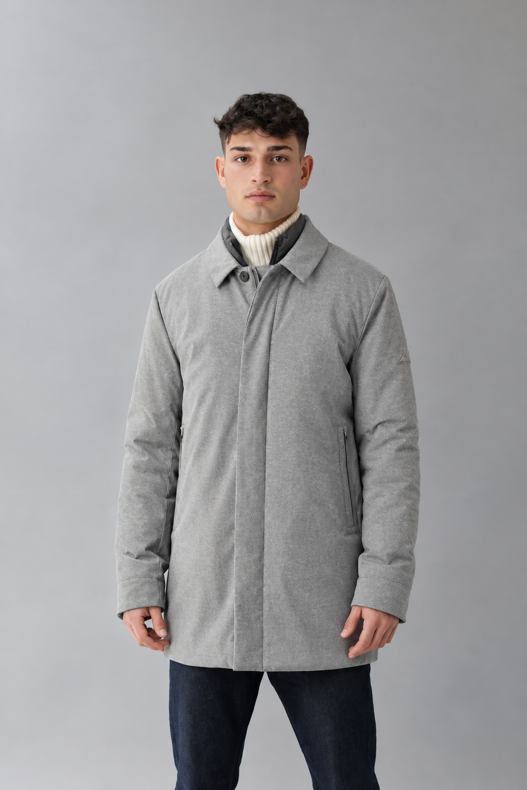 RIUNIK Benny cloud cappotto con gilet removibile