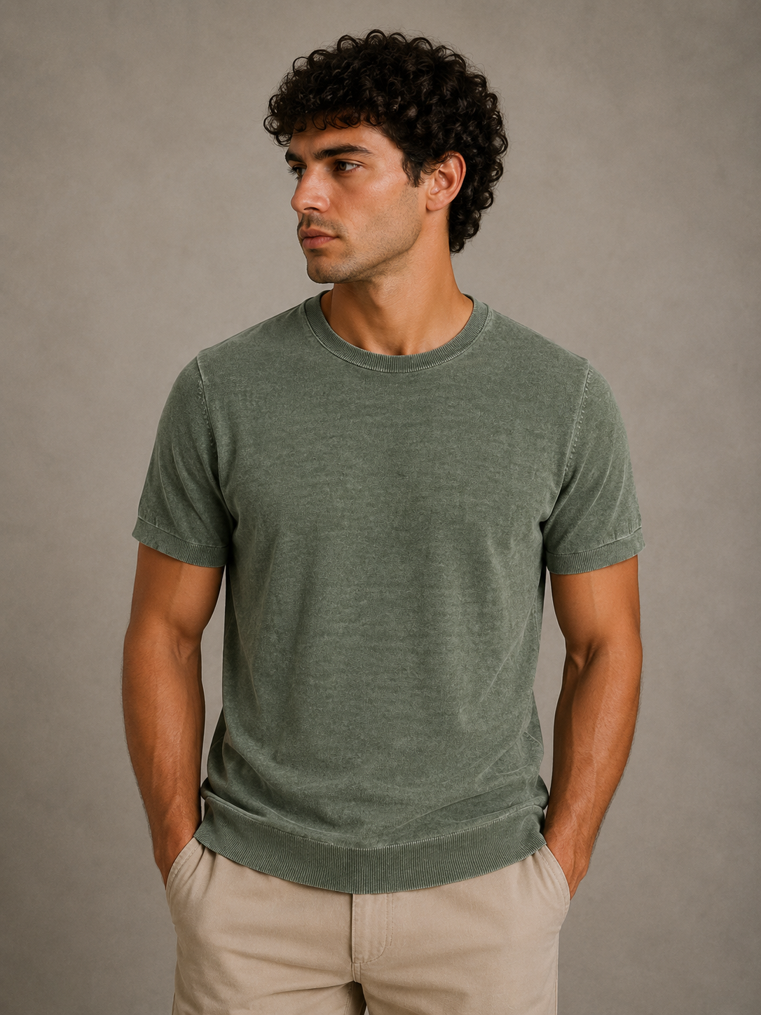 Planet Grid T-shirt Tinto Capo
