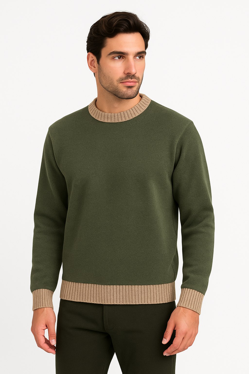 Blu Cashmere girocollo