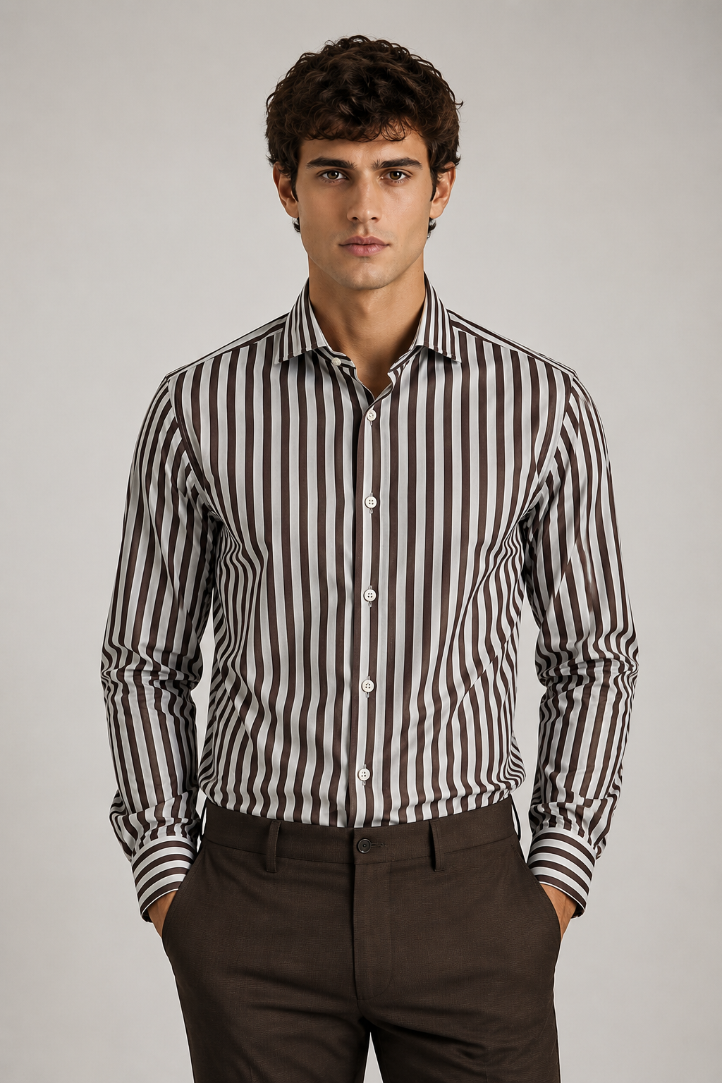 Giglio Milano Camicia a rigo largo