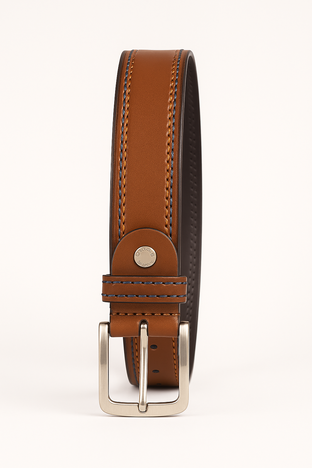 Giglio Milano Cinta con cuciture in contrasto