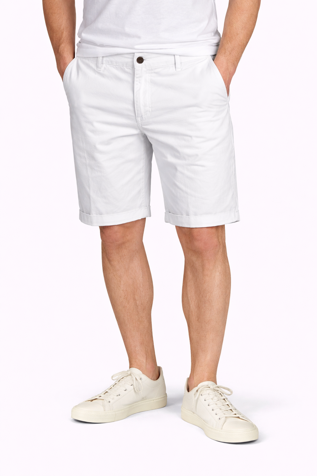 40 WEFT Bermuda in mito lino con la coulisse