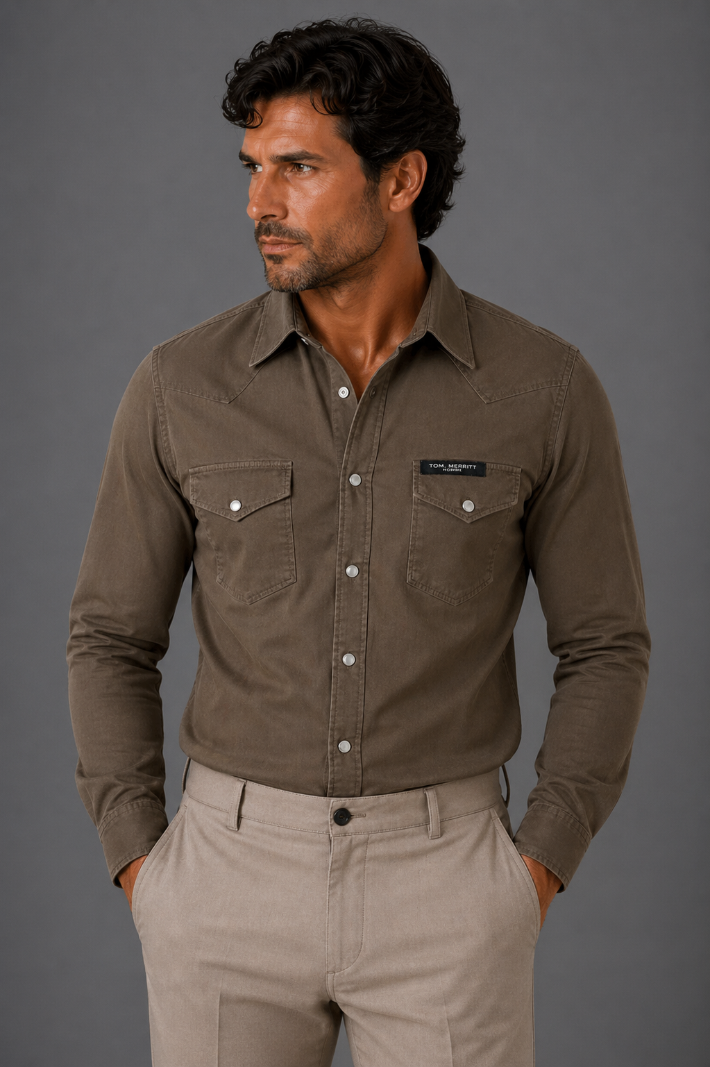 Tom Merritt Camicia manica lunga