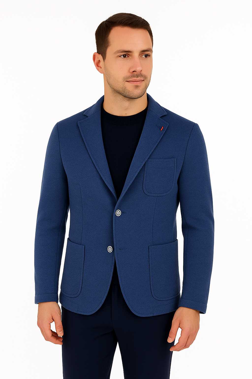 OVER D Giacca Taglio vivo