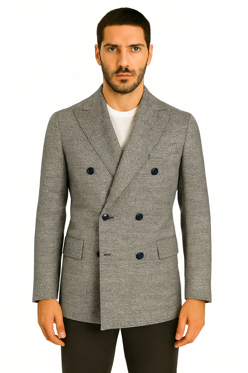 Maestrami  Doppio Petto Trama Nido D'ape