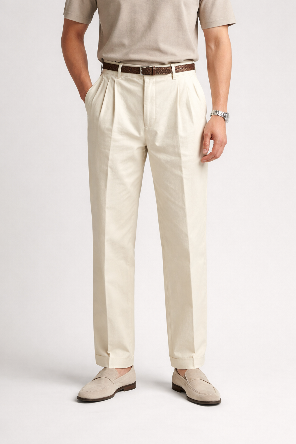AIBURAI pantalone in cotone