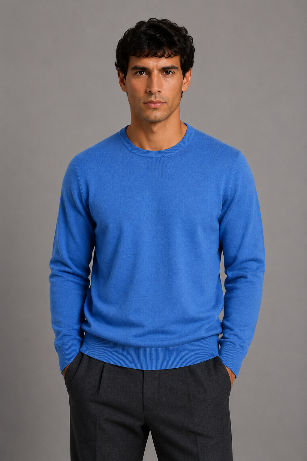 Planet Grid Girocollo in Cotone