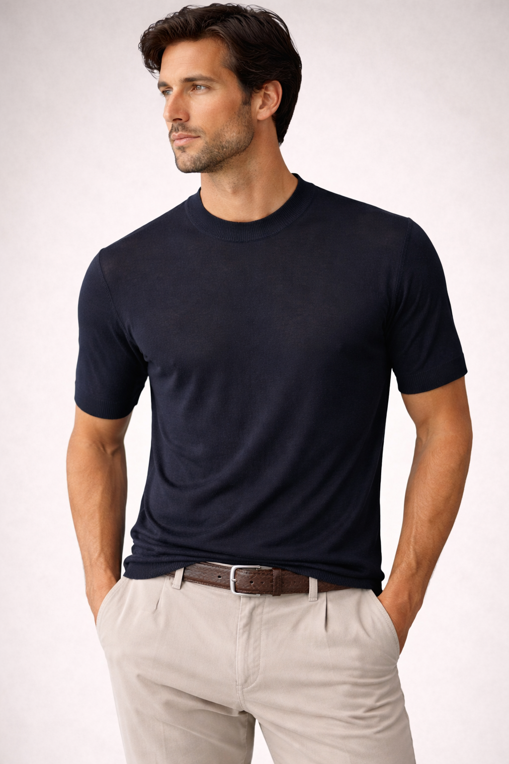 Blu Cashmere  LUPETTO fin.16