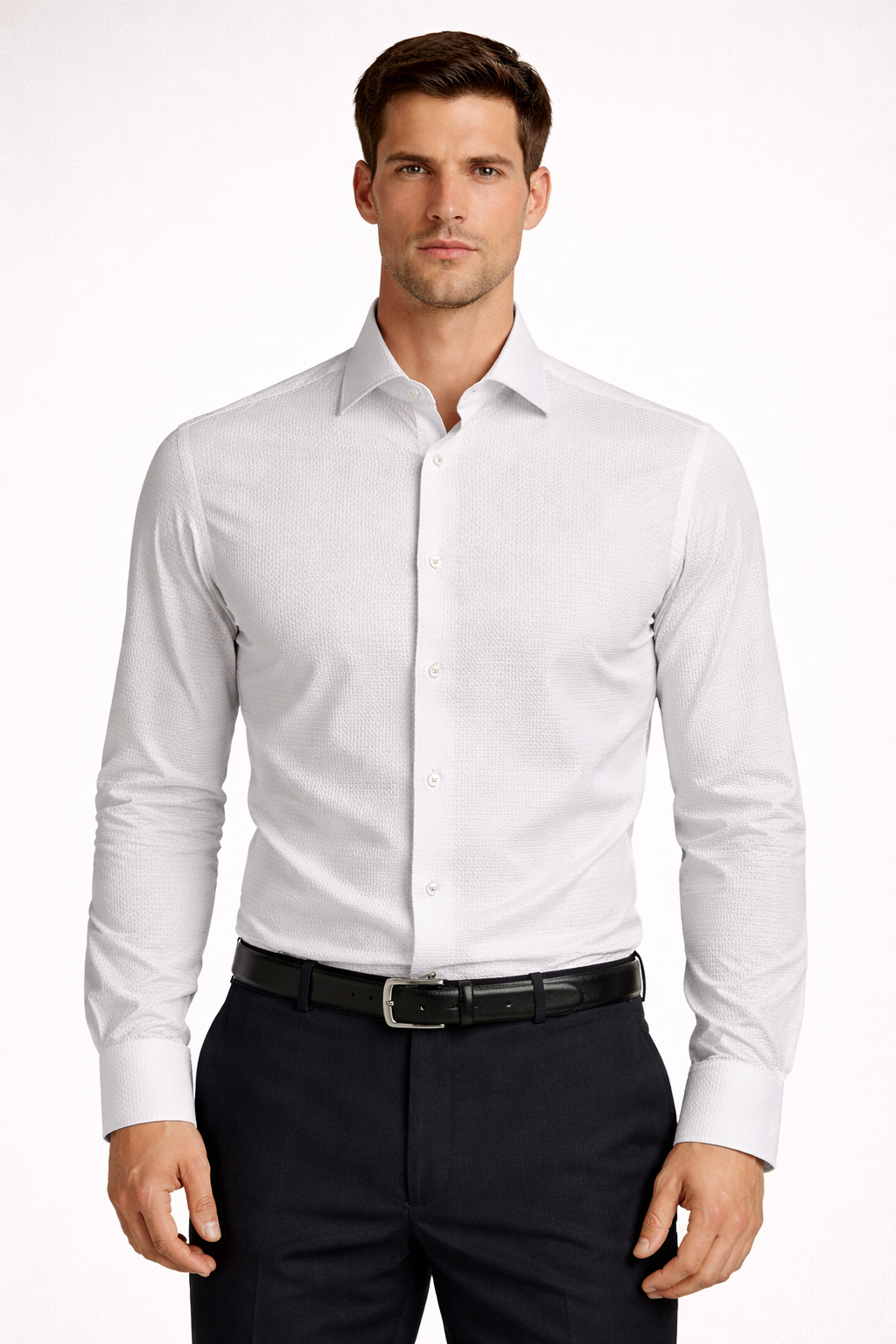Giglio Milano Camicia goffrata