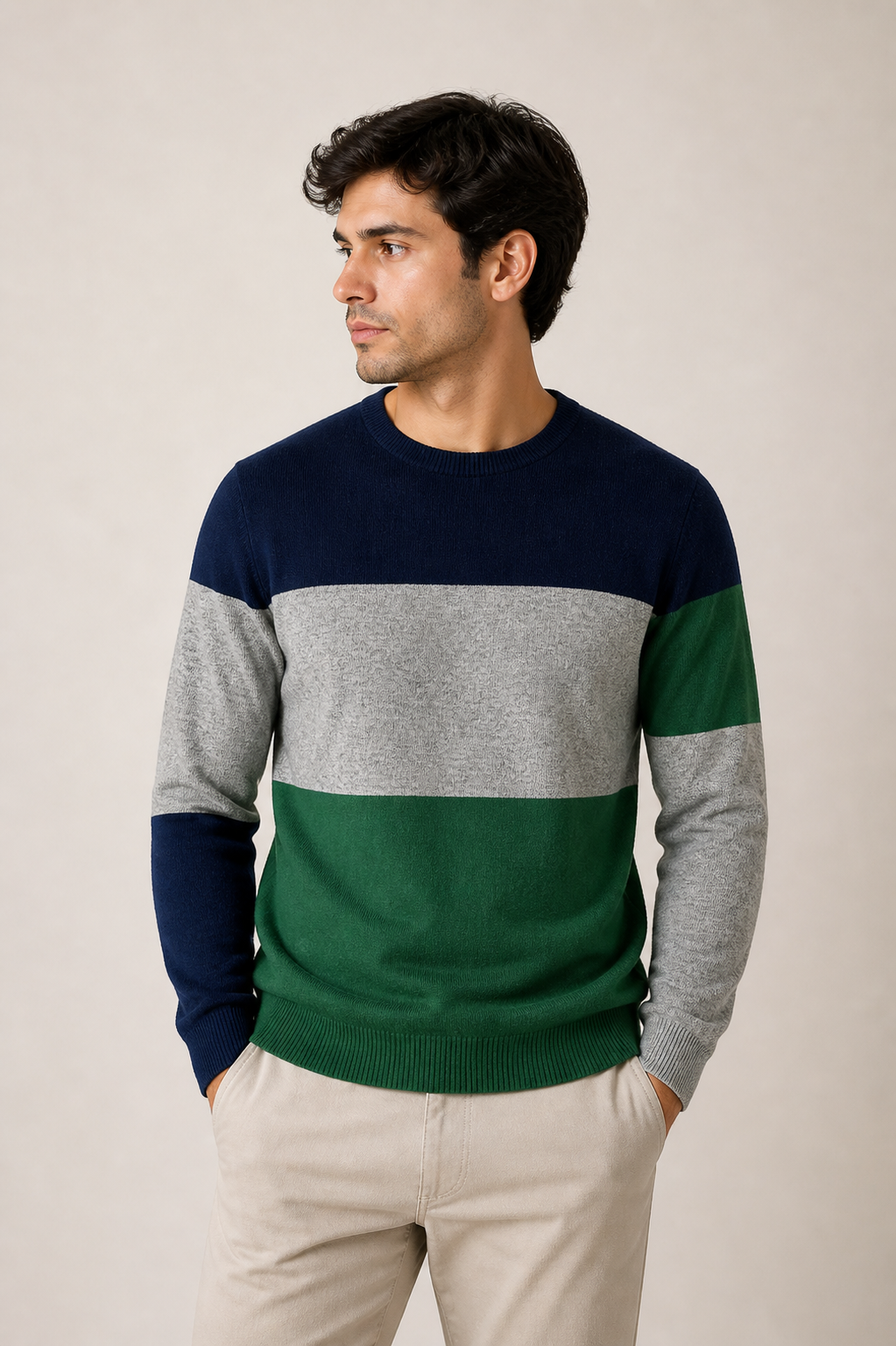 MQJ Paricollo tri-colore