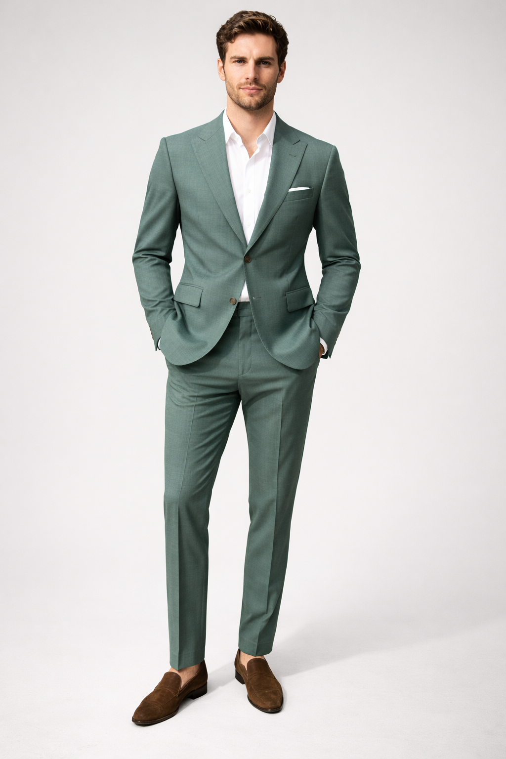 Giglio Milano abito in fresco lana