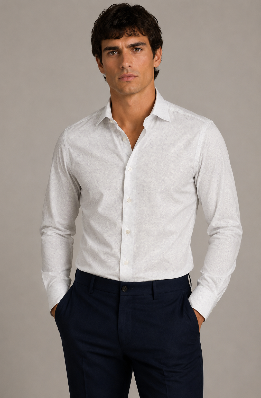 Giglio Milano Camicia tinta su tinta