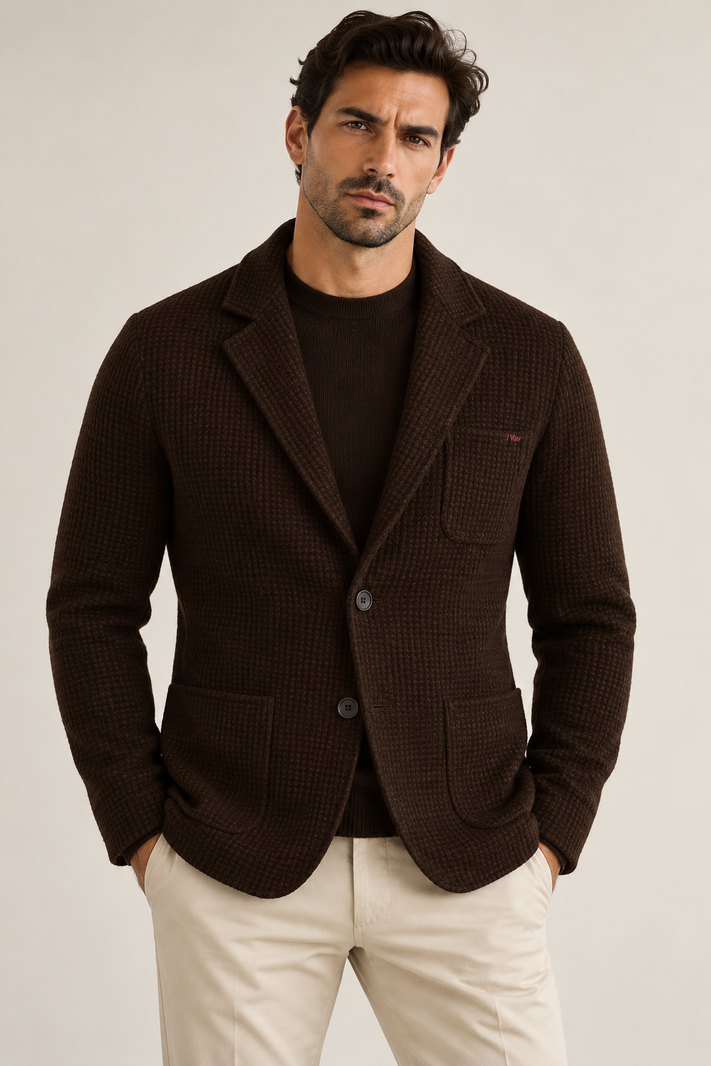 Giglio Milano cardigan nido d'ape