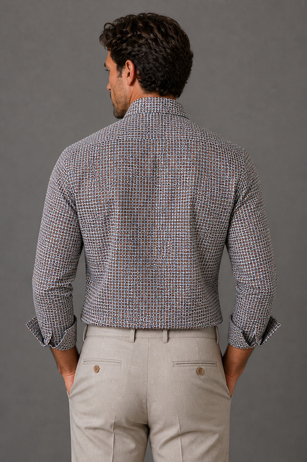 Giglio Milano Camicia Fantasia cerchio