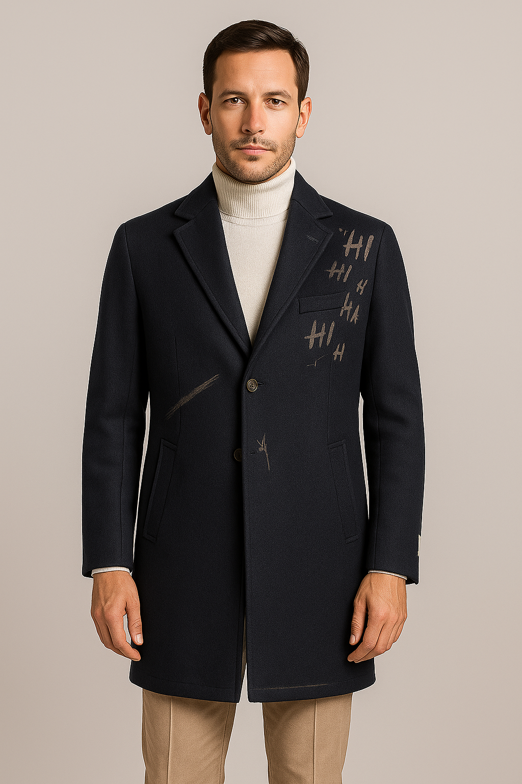 BOB CAPPOTTO STAMPATO