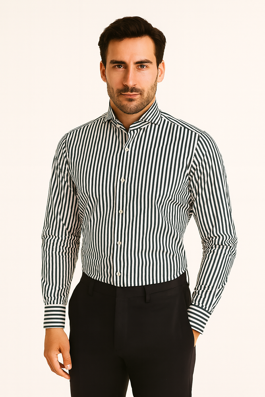 ALESSANDRO LAMURA Camicia rigata