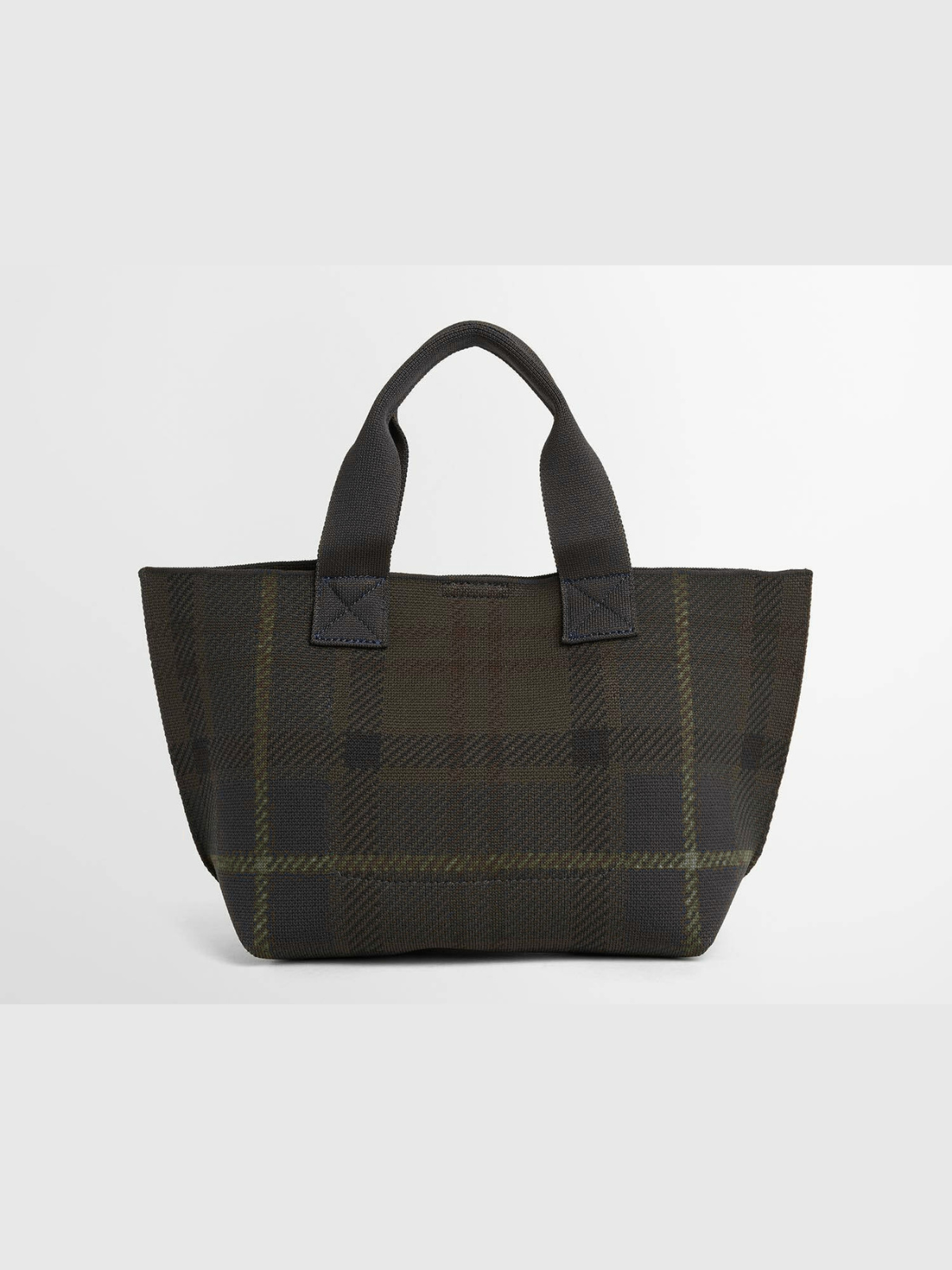 Barbour Layla tartan mini tote bag