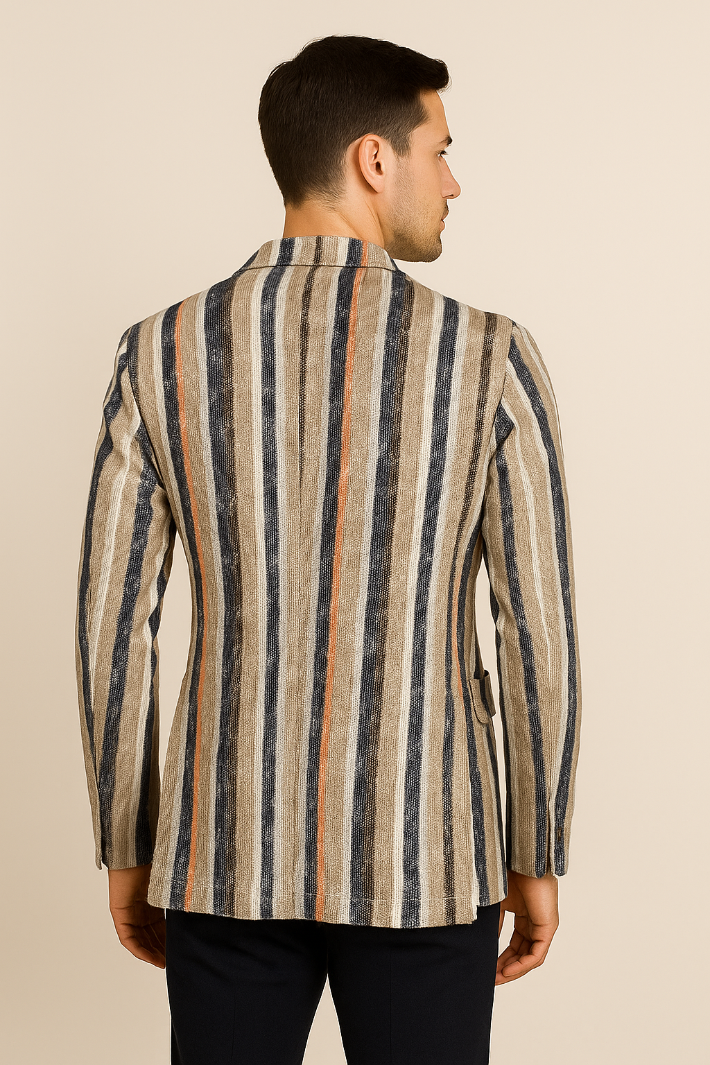 BOB  giacca con trama lavorata