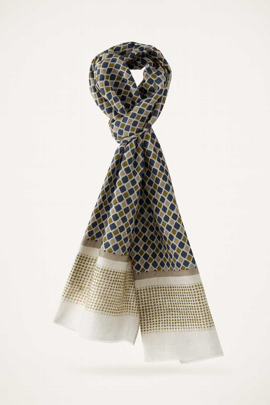 Giglio Milano sciarpa fantasia geometrica