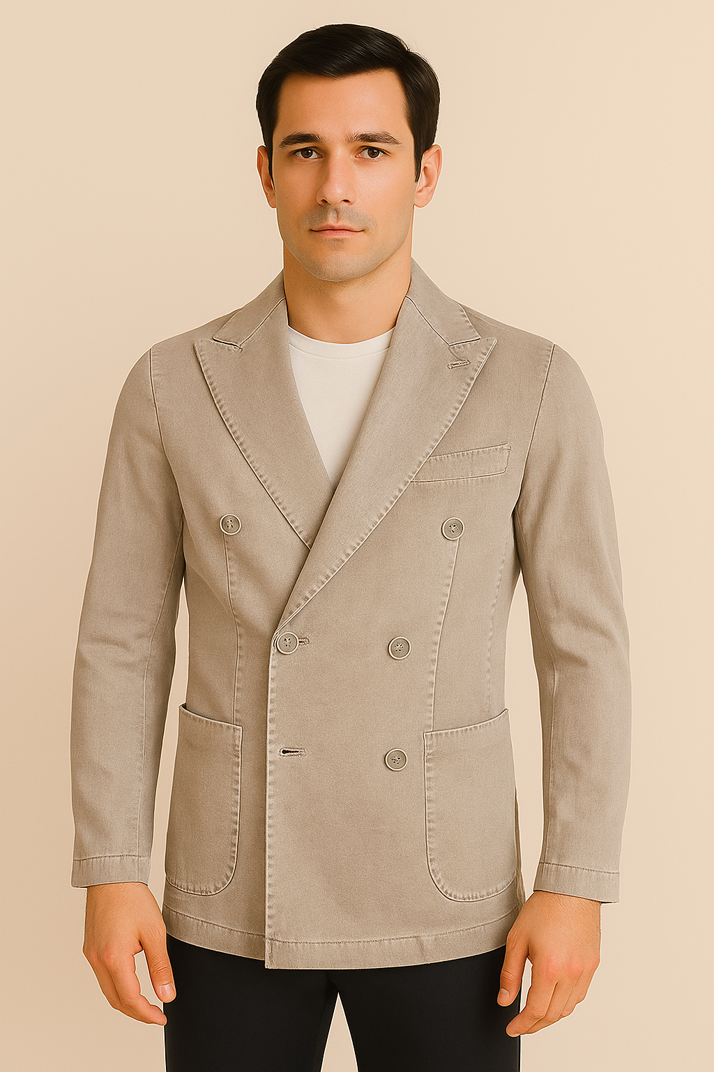 Giglio Milano Doppio Petto Effetto Lavato