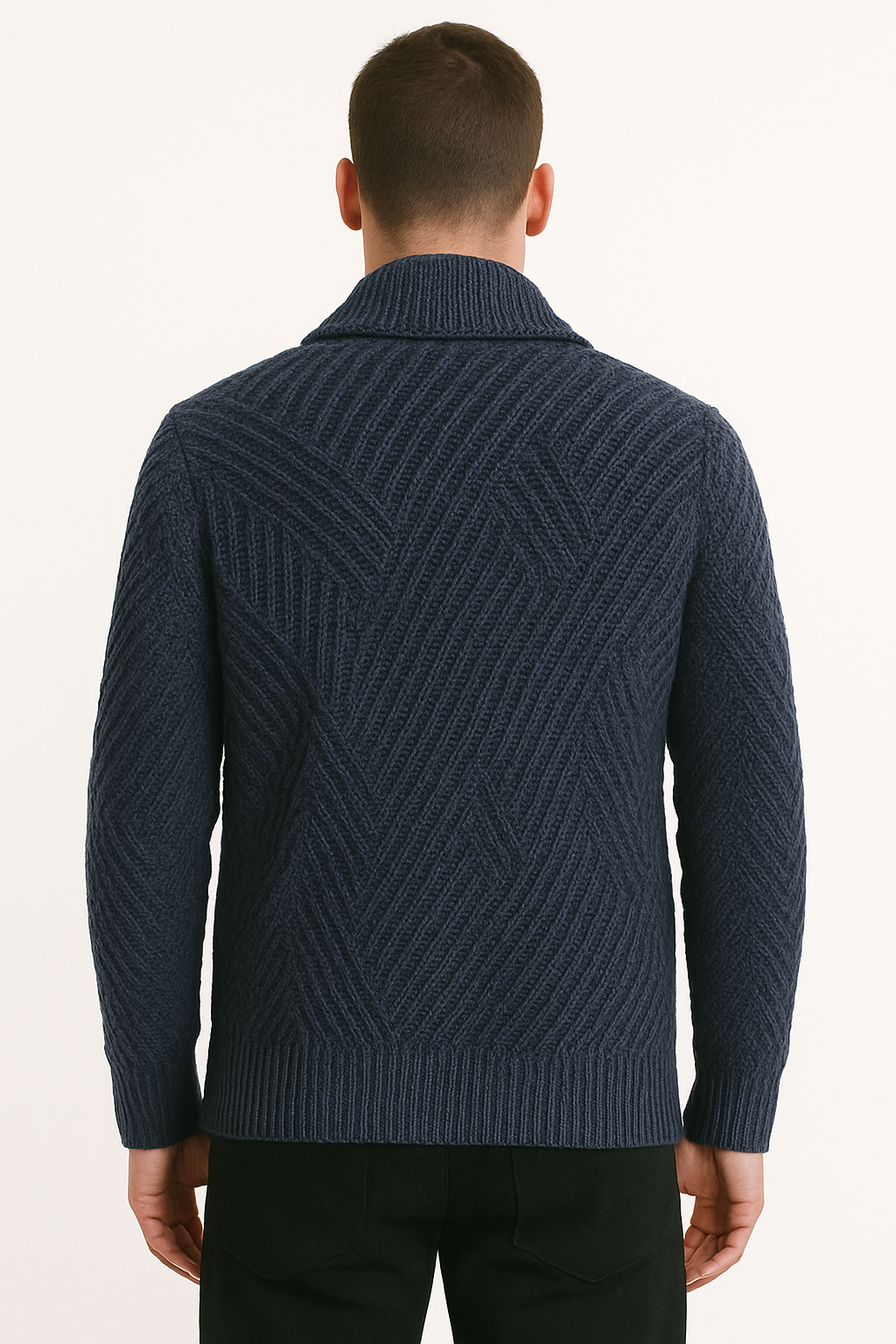 Telacruda Cardigan in lana