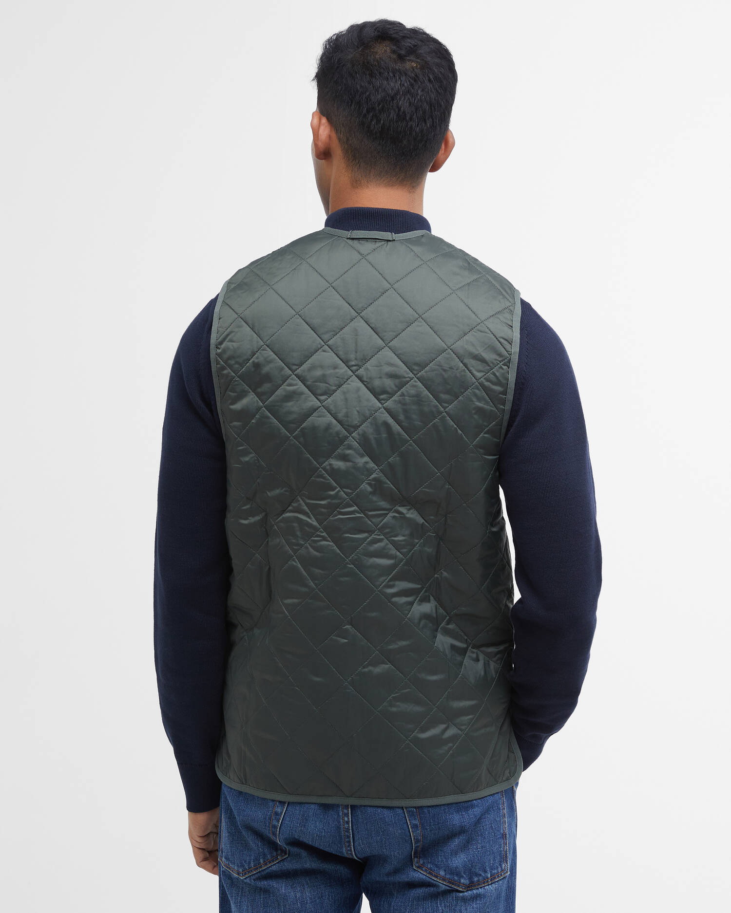 Barbour Gilet trapuntato/fodera con zip
