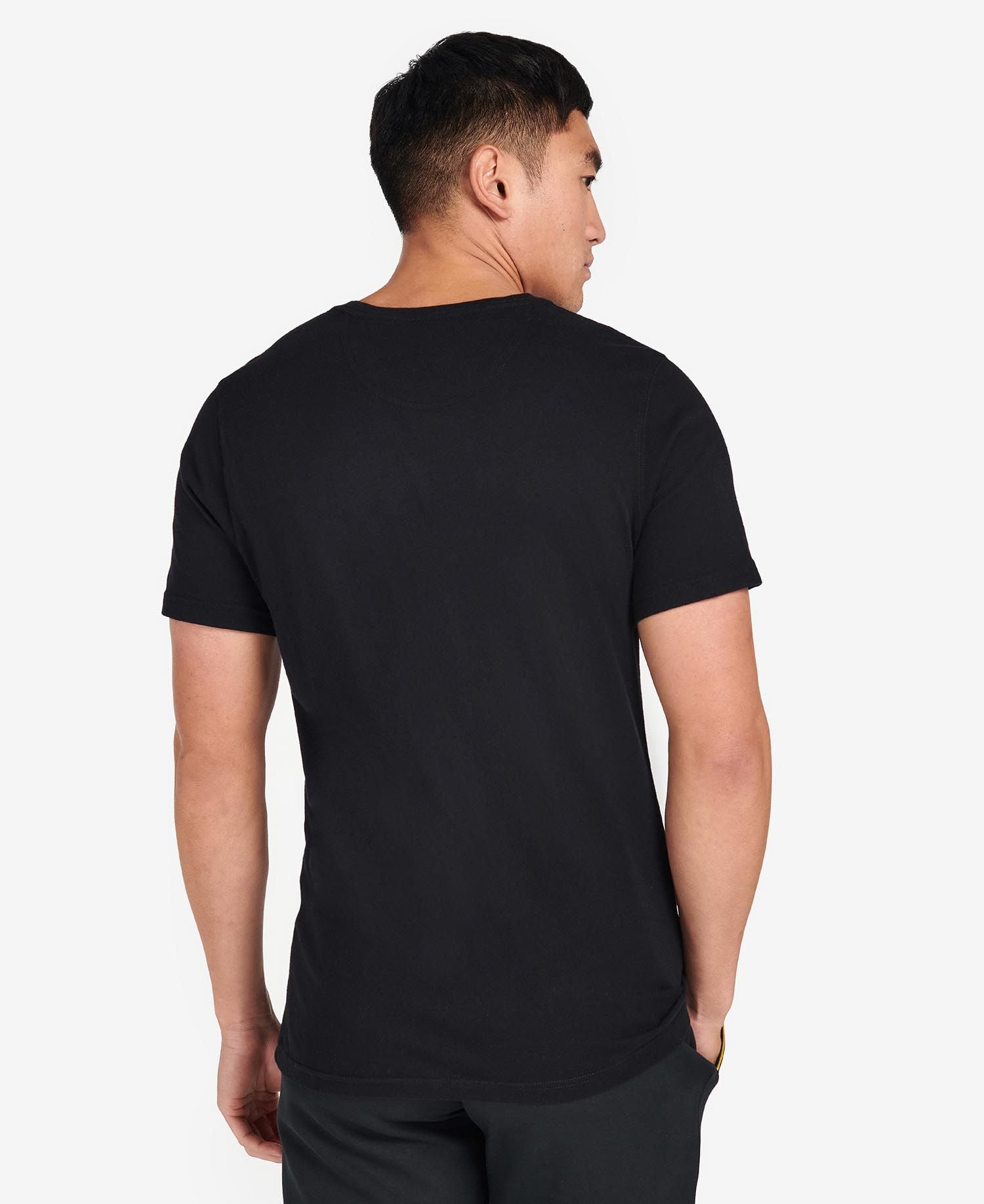 Barbour T-shirt con logo piccolo