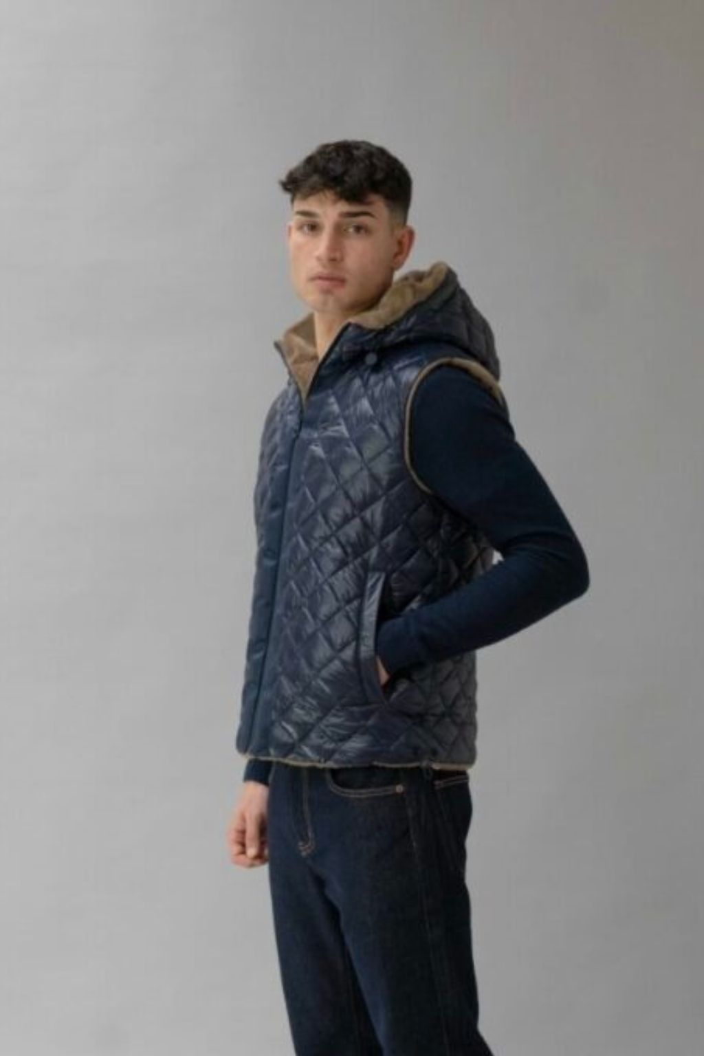 RIUNIK MILES Giubbino con gilet  reversibile