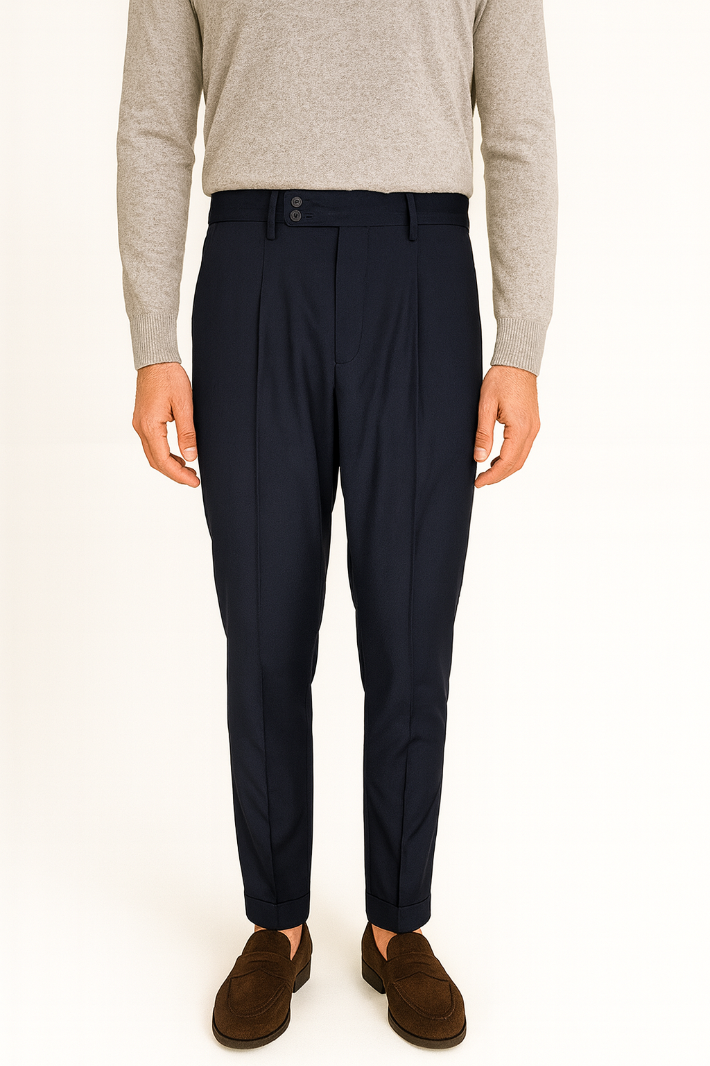 Paul Miranda Pantalone in fresco lana