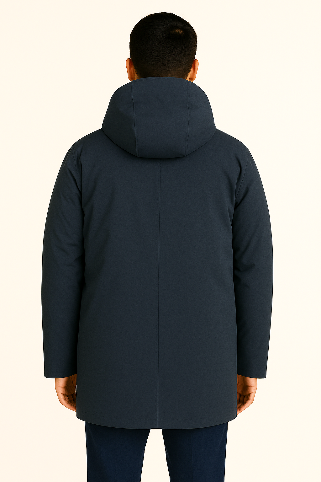 Piquadro Giaccone uomo impermeabile in tessuto traspirante