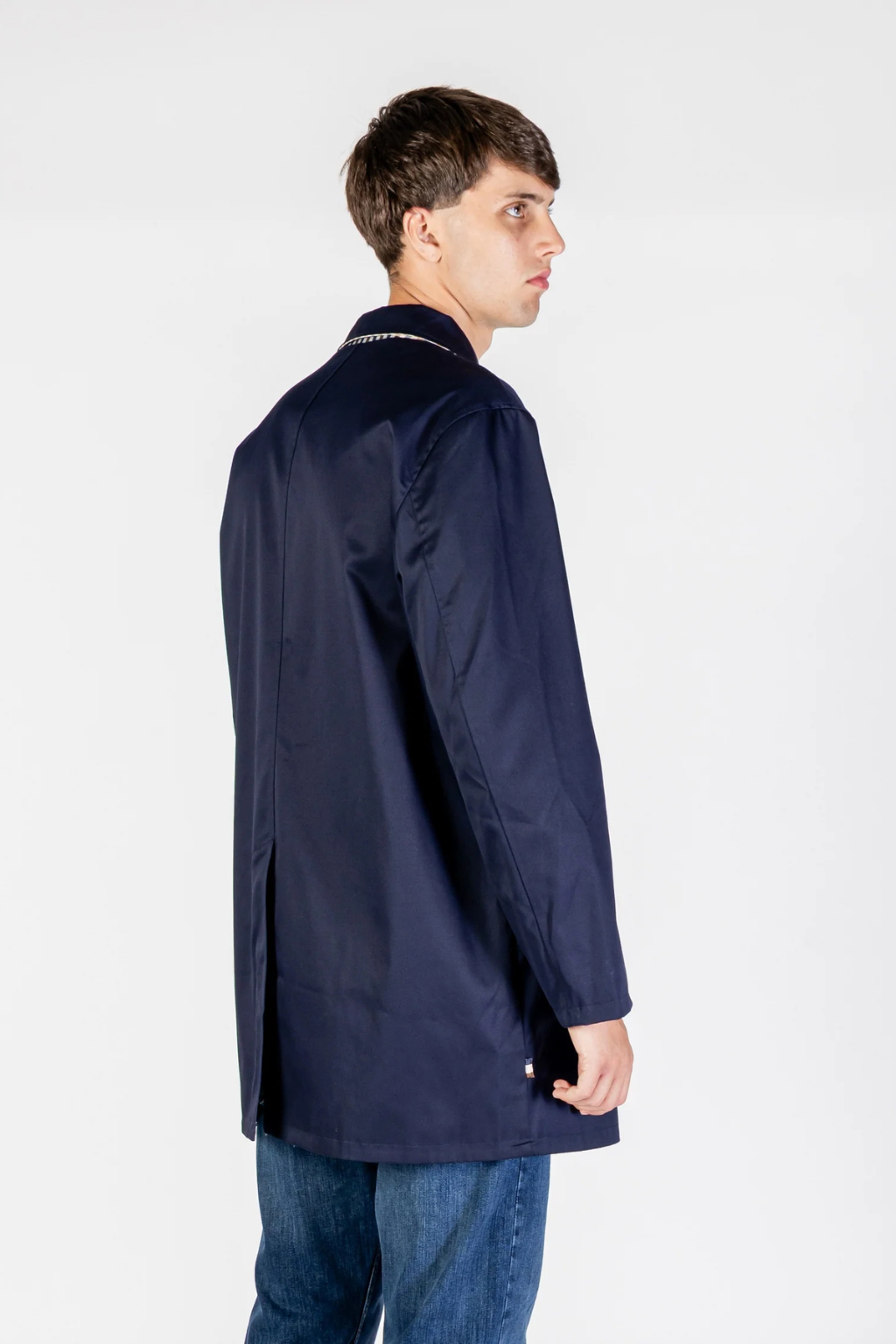 aquascutum archival reversible mid coat