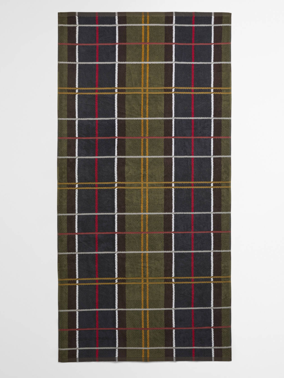 Barbour telo da mare tartan classic